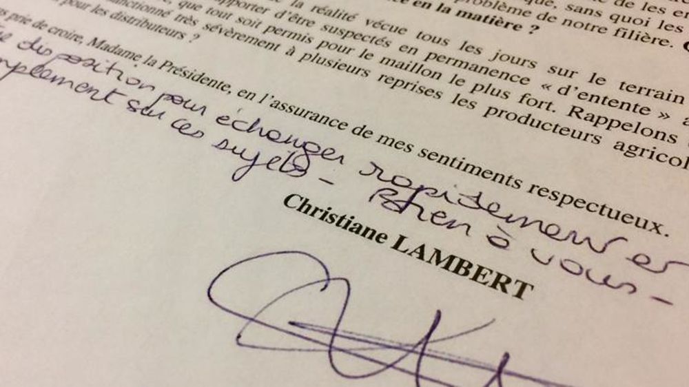 La lettre de Christiane Lambert a été adressée à Isabelle De Silva, présidente de l’Autorité de la concurrence.